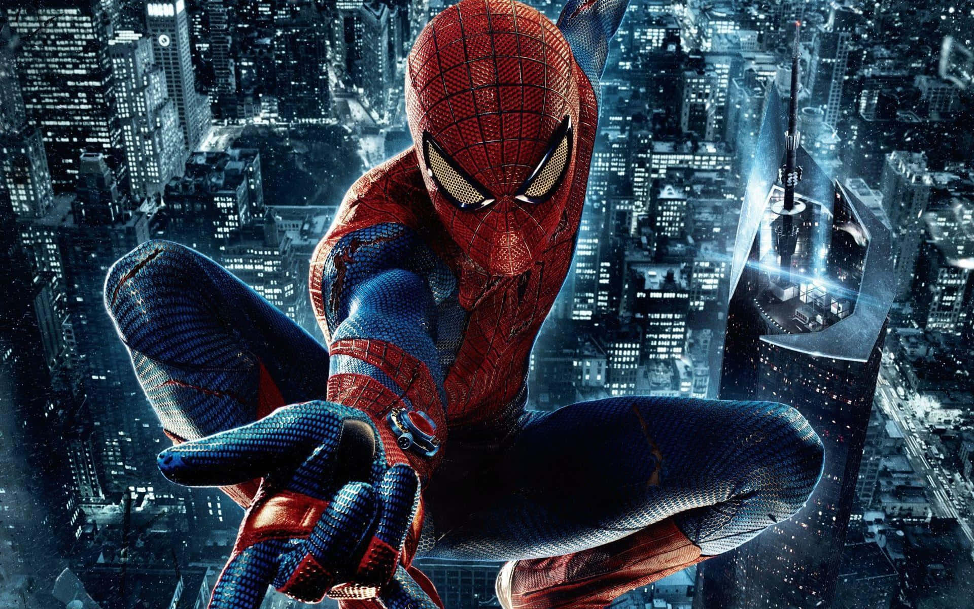 City Spider Man Pfp Background
