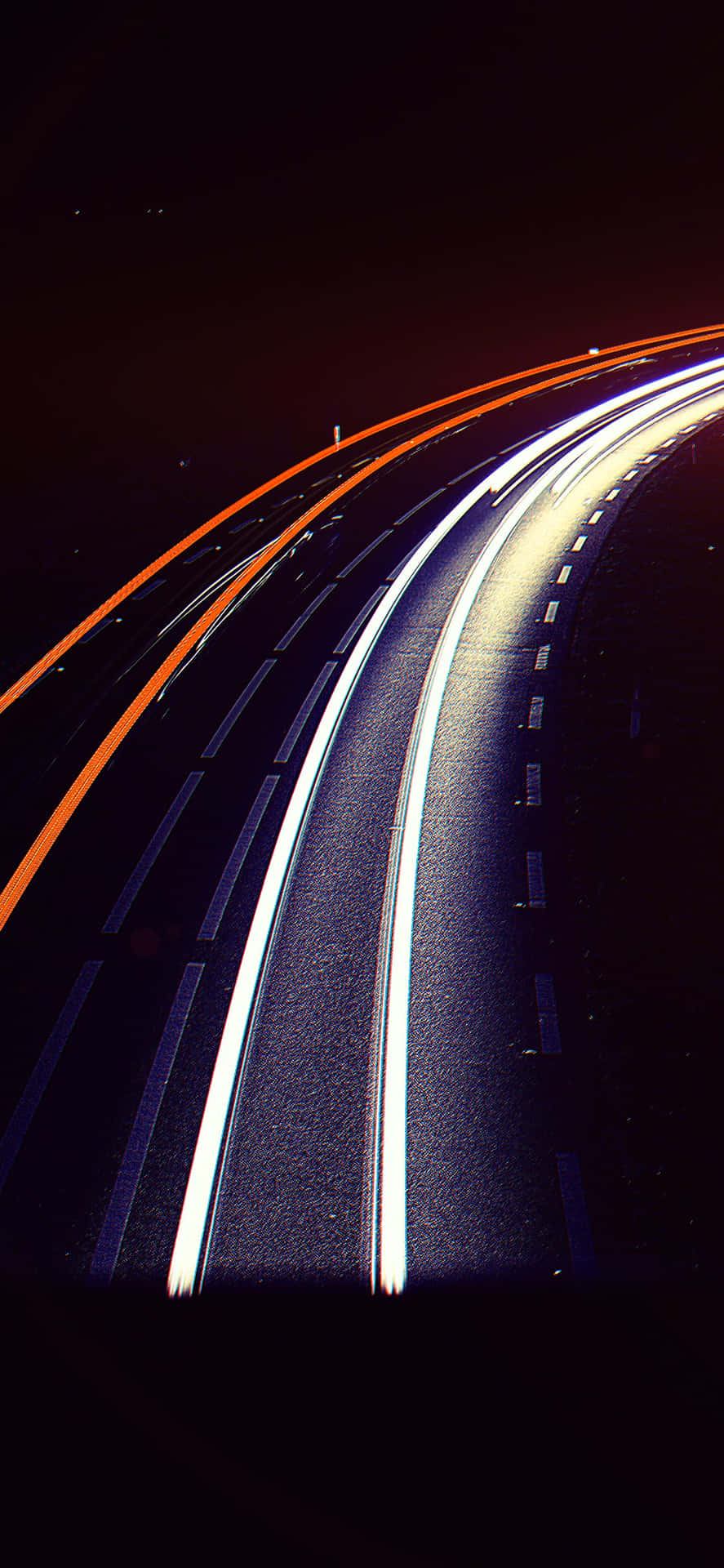 City Streetlight Illuminating An Empty Nighttime Street