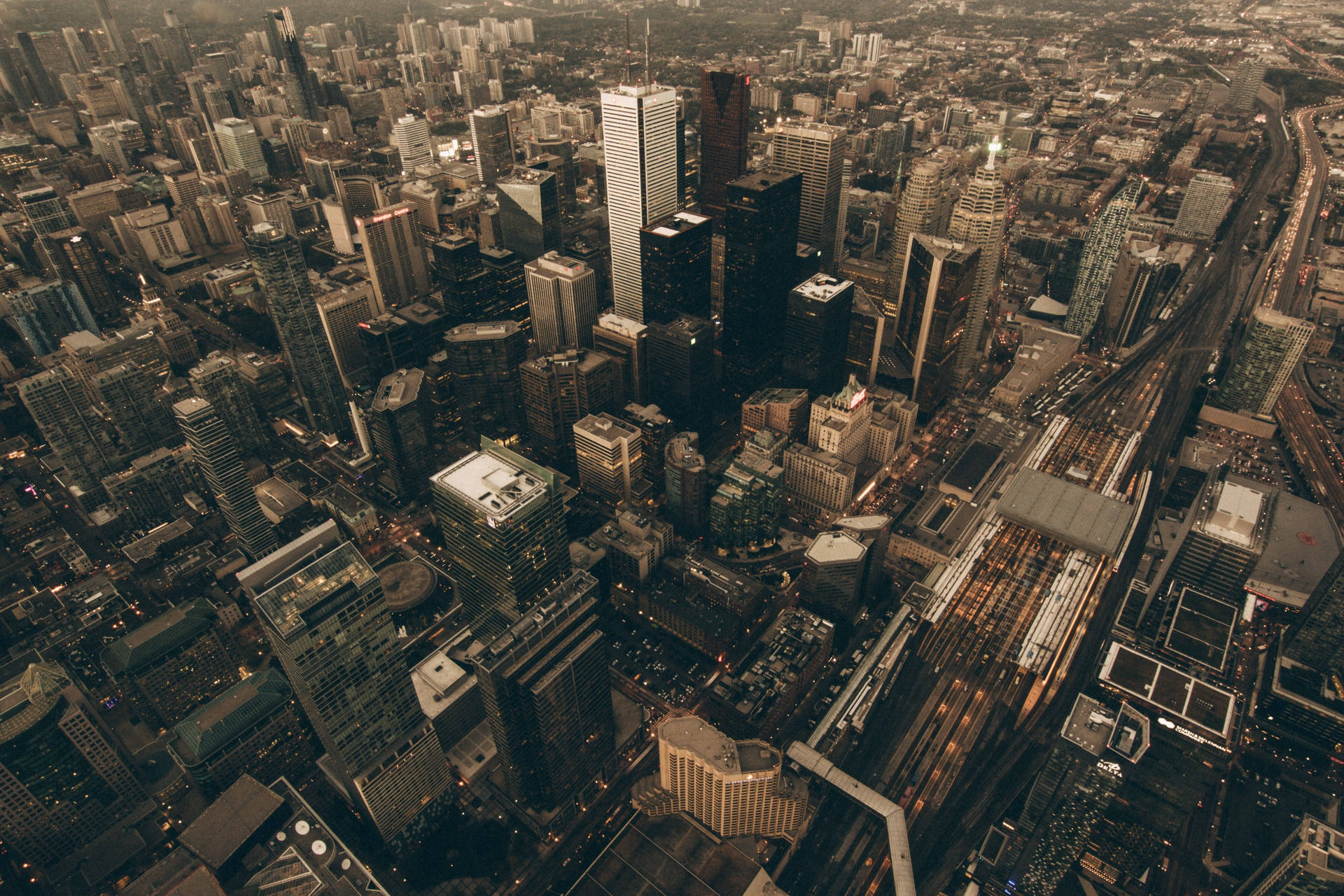 City View From Cn Tower