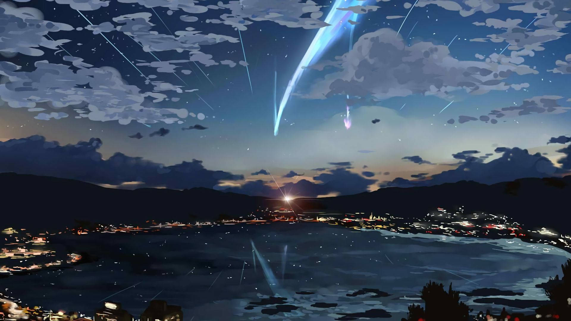 Cityscape From Your Name Series Anime