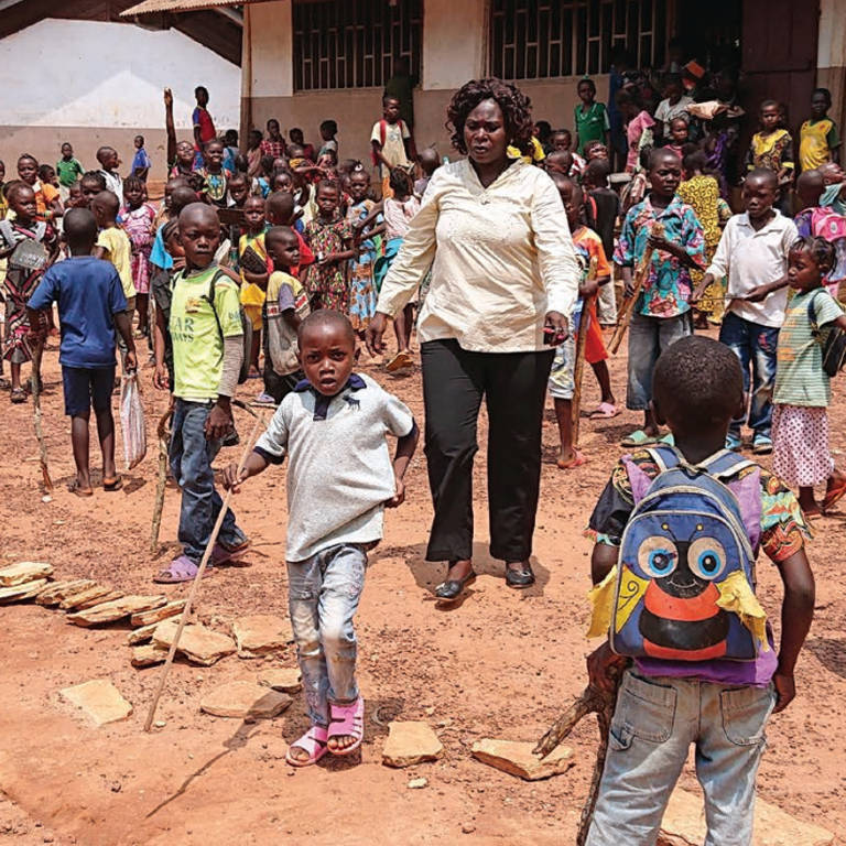 Civilians In Central African Republic Background