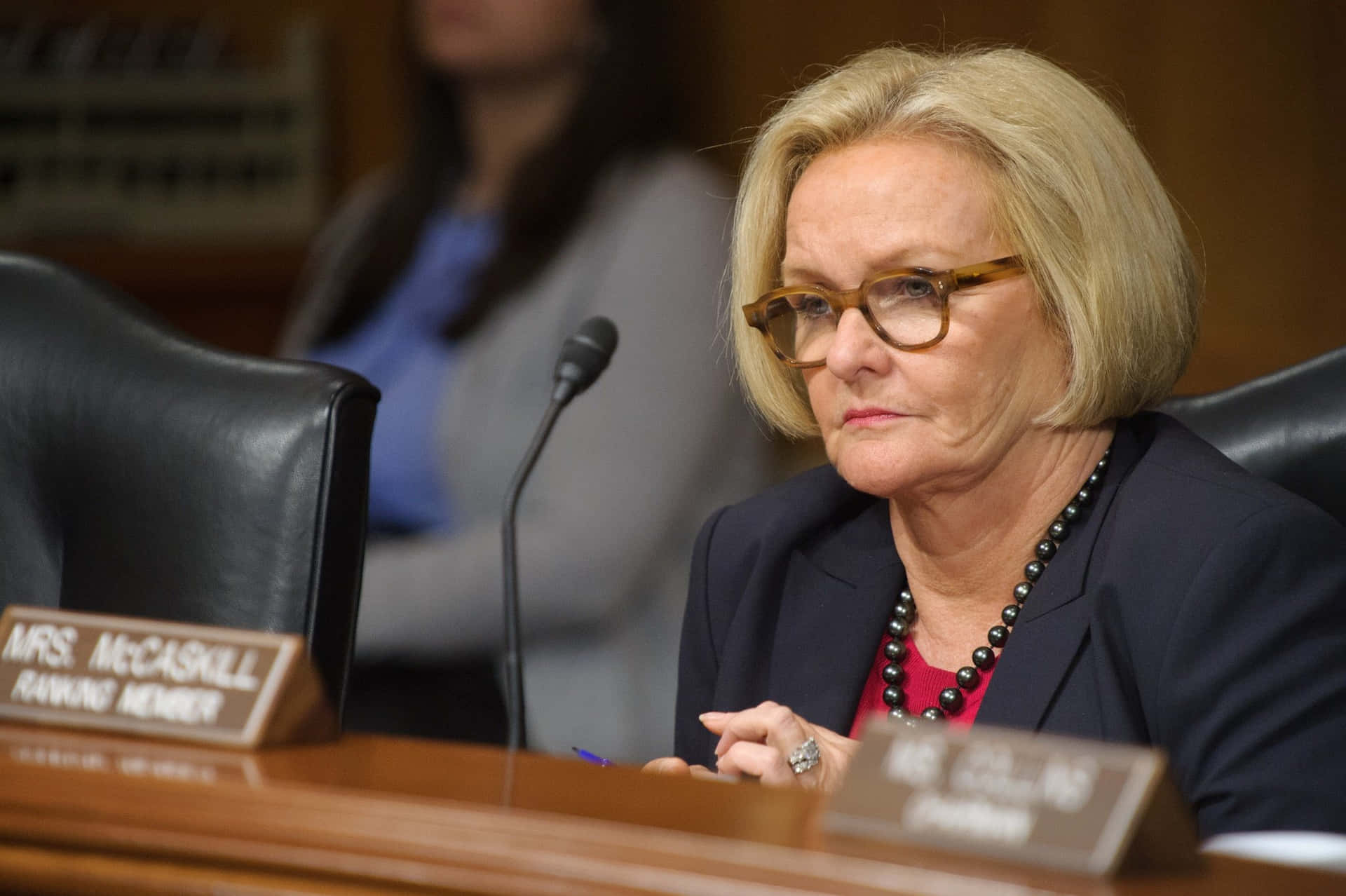 Claire Mccaskill Listening In Senate