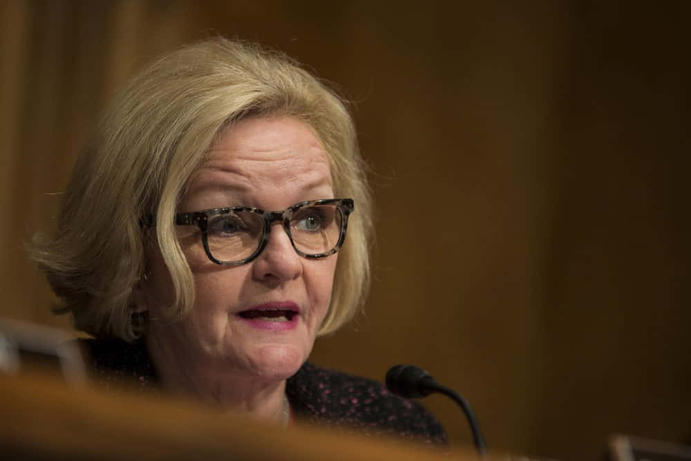 Claire Mccaskill Talking In The Senate