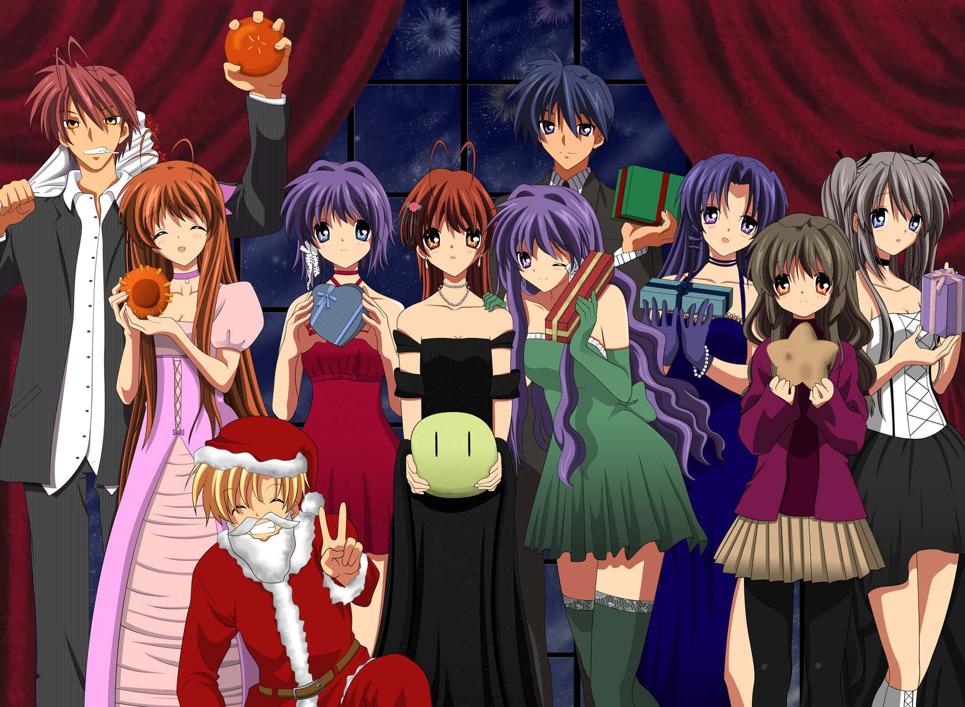 Clannad Anime All Characters Hd