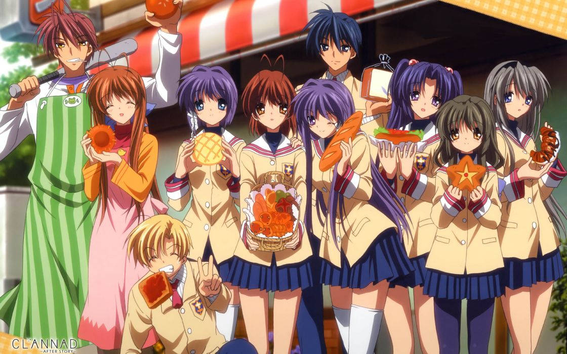 Clannad Main Characters Background