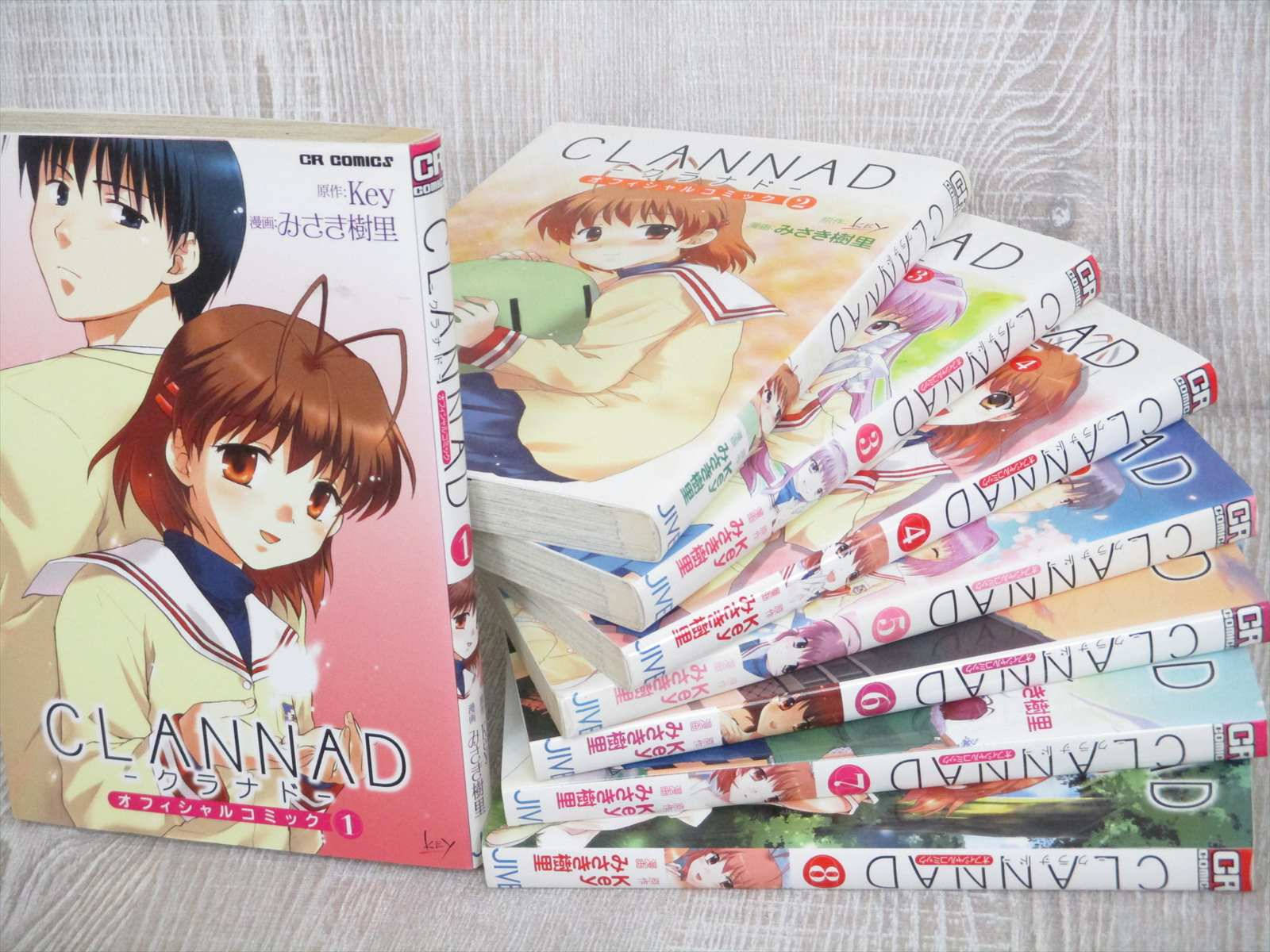 Clannad Manga Books Background