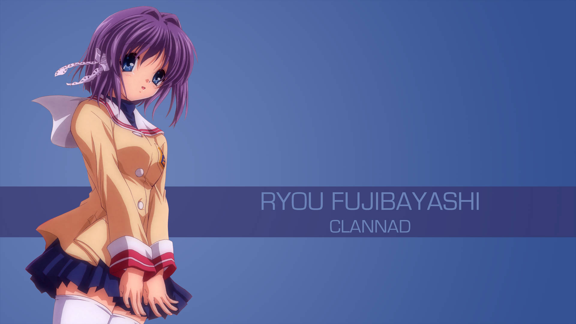 Clannad Ryou Fujibayashi Background