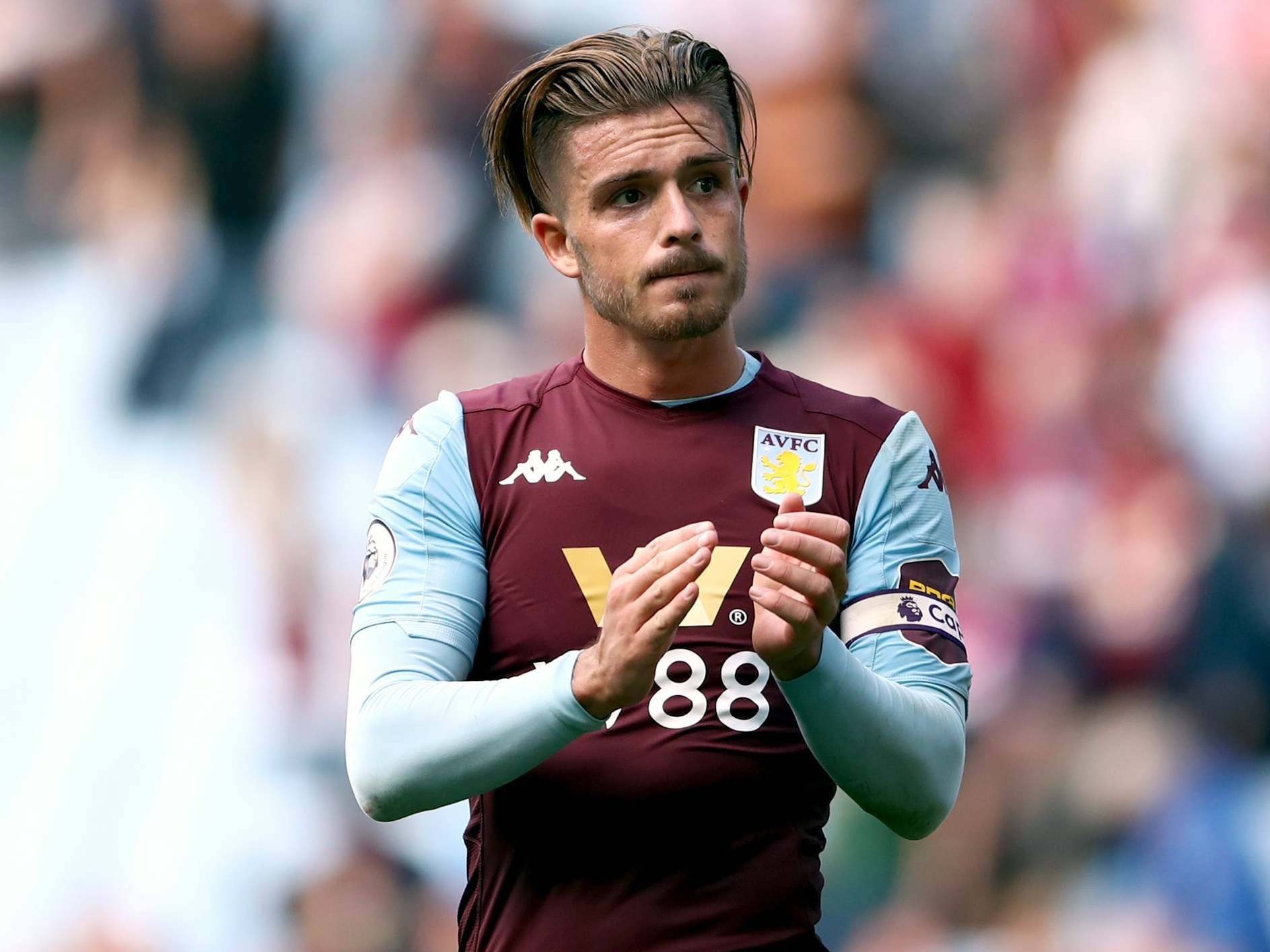 Clapping Jack Grealish