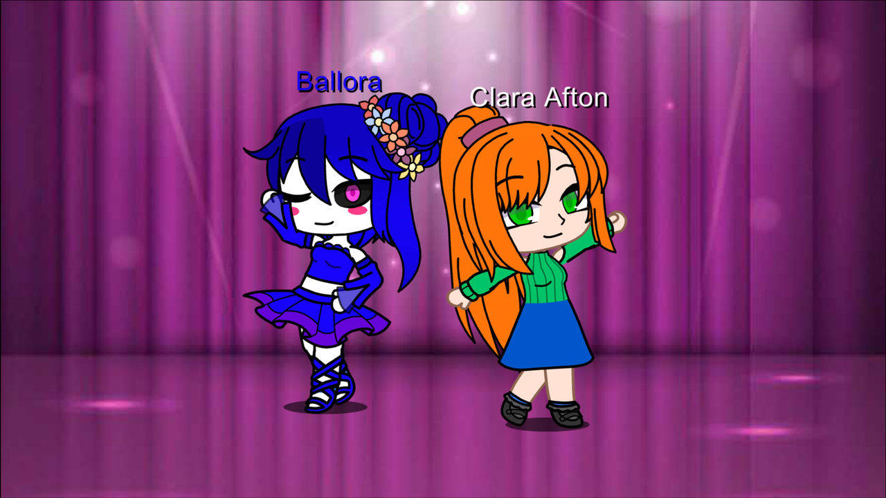Clara Afton & Ballora Gacha Dance Background
