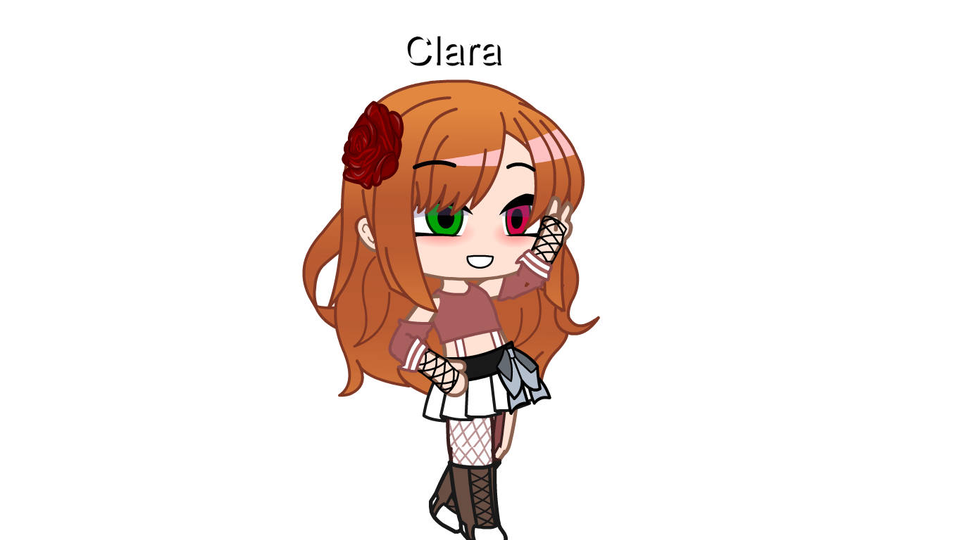 Clara Afton Gacha Character Design Background