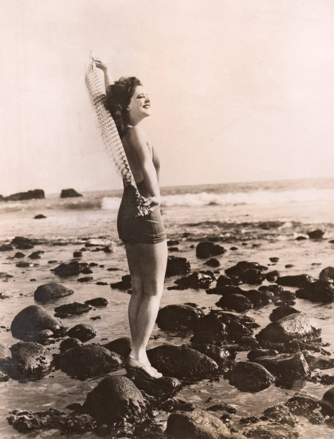 Clara Bow Rocky Seaside