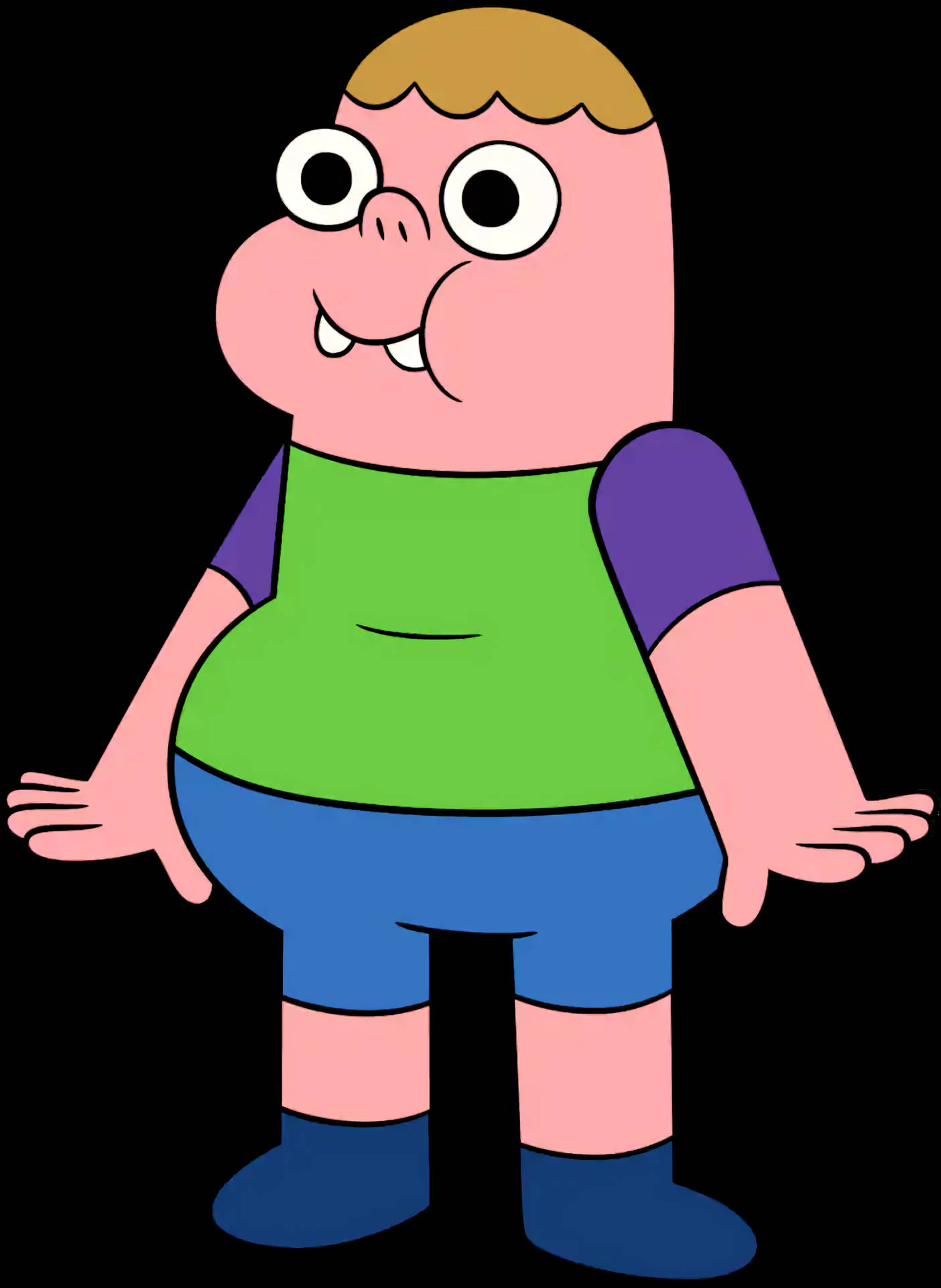 Clarence Simple Full Body Portrait Background