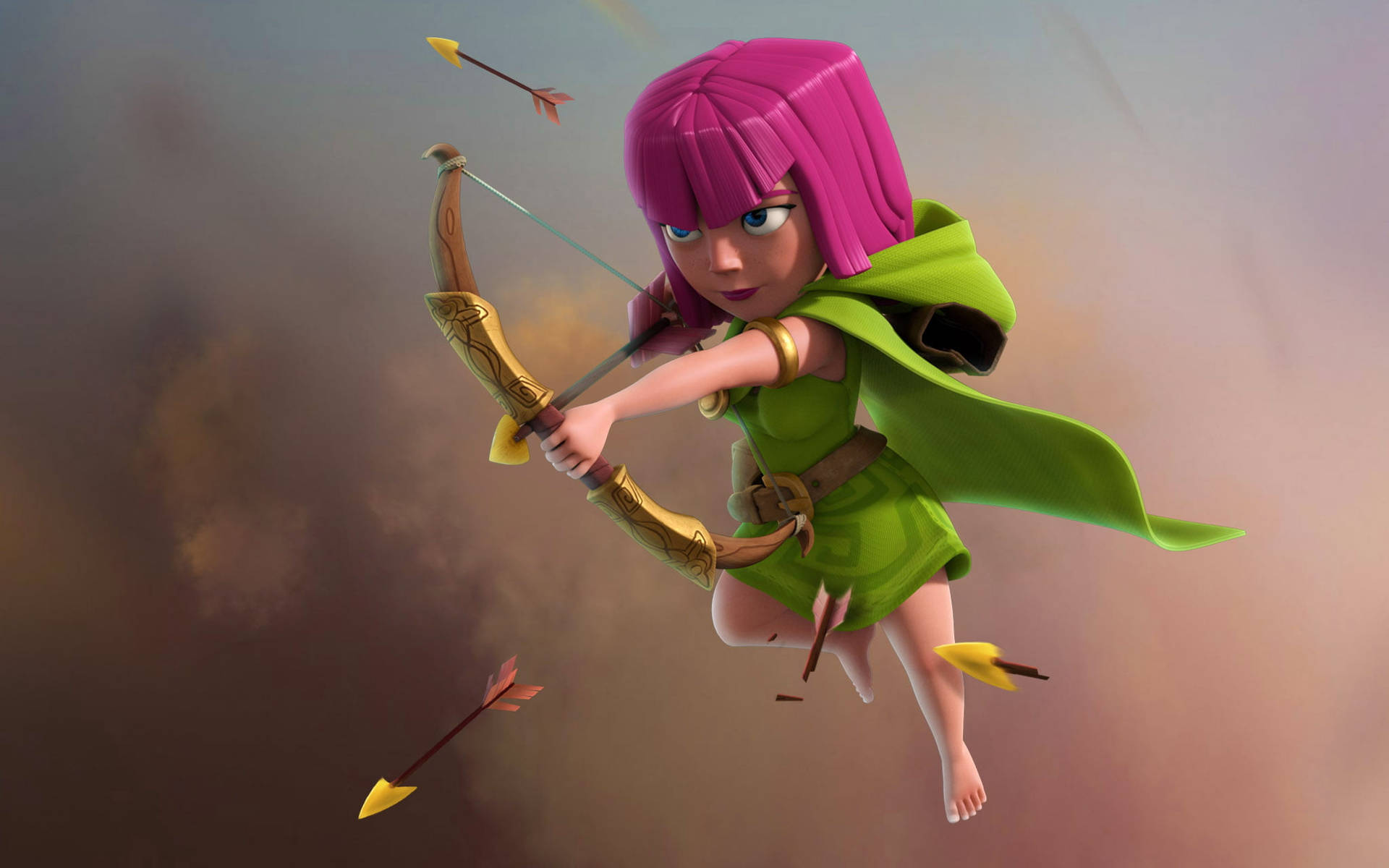 Clash Of Clans Archer Background