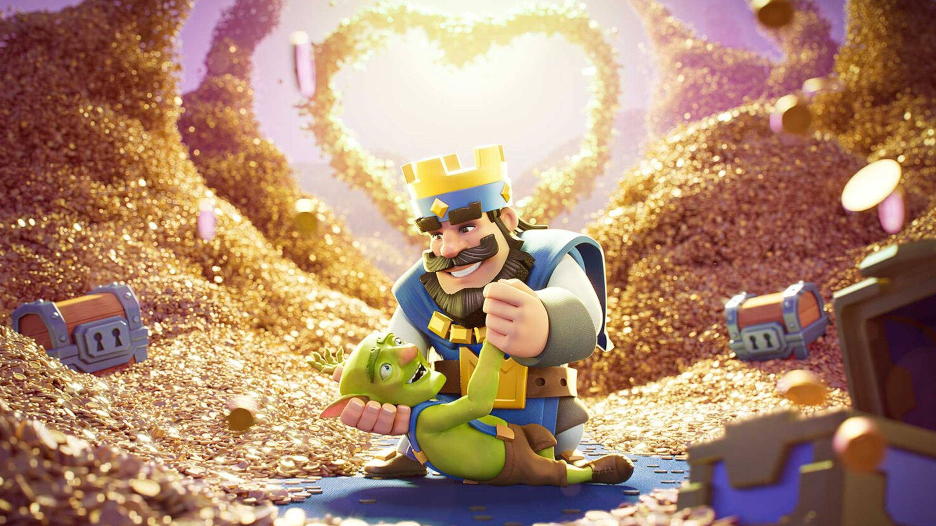 Clash Royale King And Goblin Background