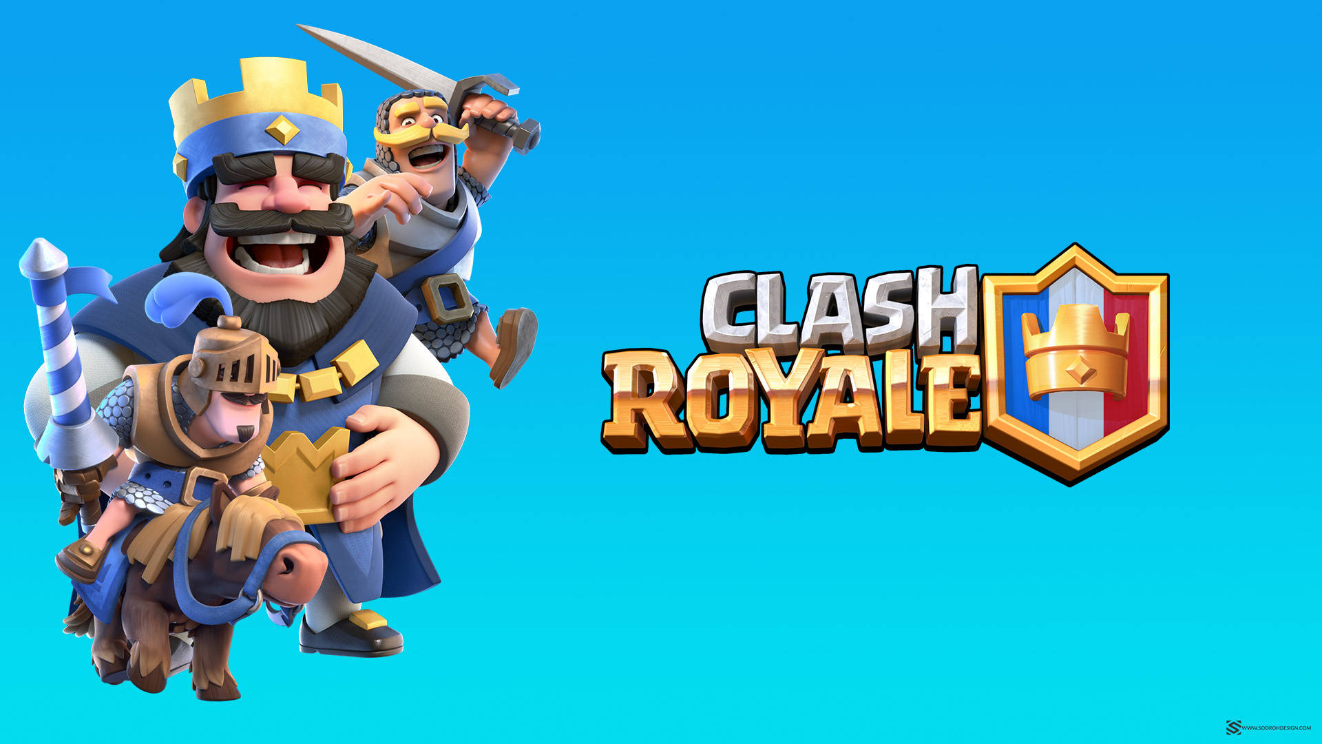 Clash Royale King Knight Background