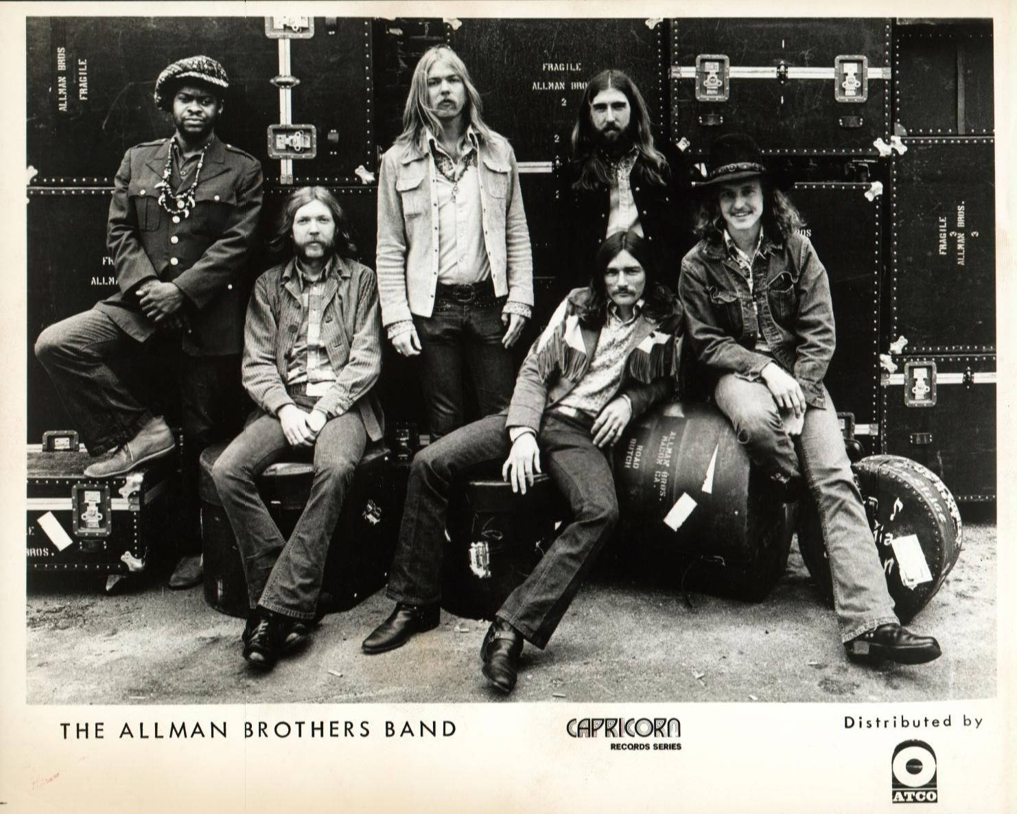 Classic Album Cover - The Allman Brothers Band Background