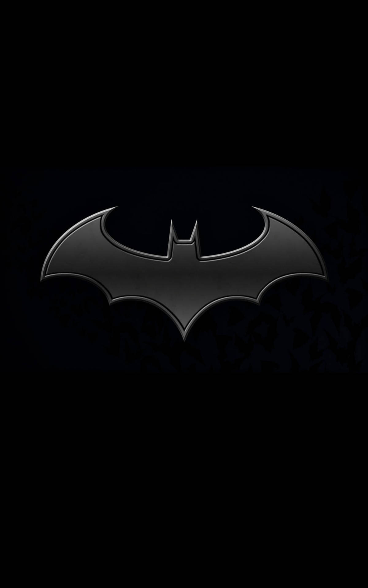 Classic Batman Logo For Phone Background