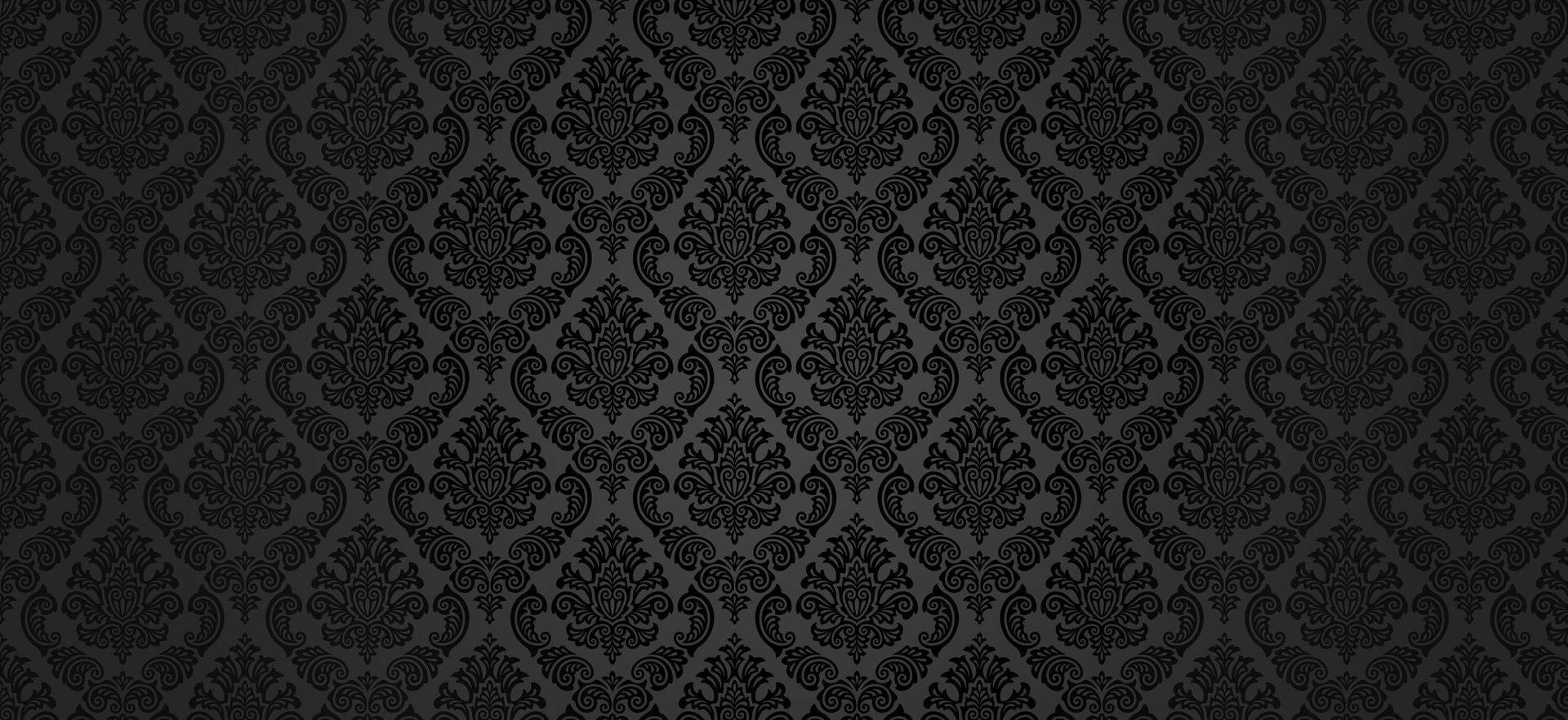 Classic Black Baroque Pattern