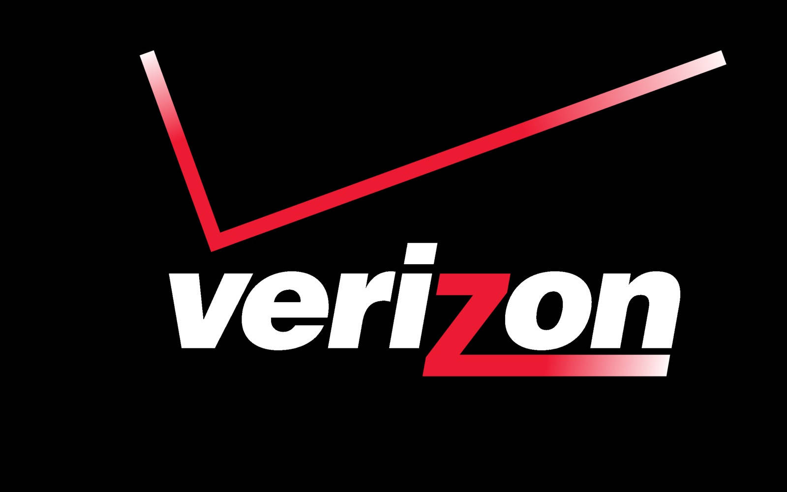 Classic Black Verizon Logo Background