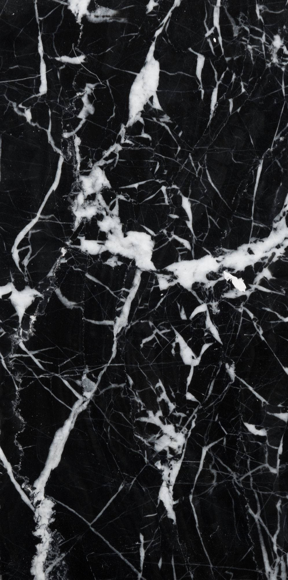 Classic Black White Marble Iphone Background