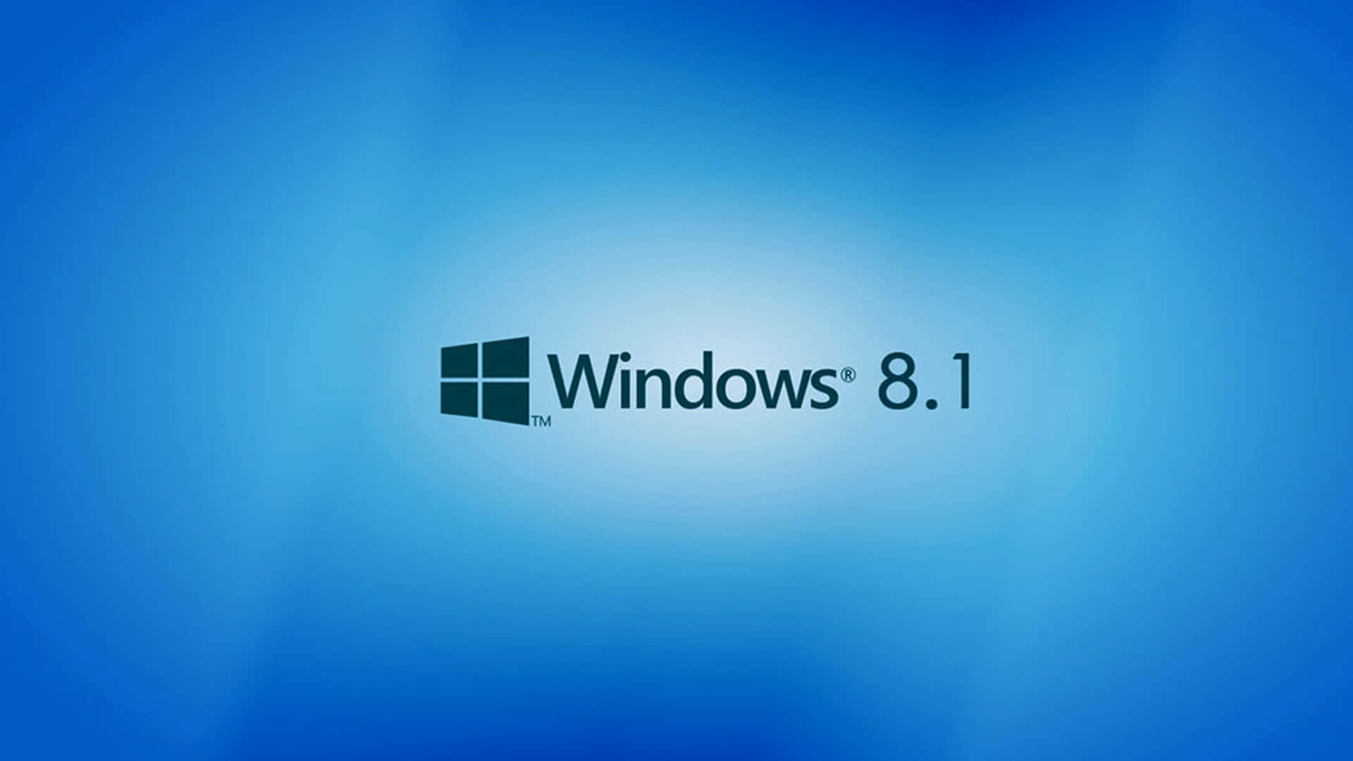 Classic Blue Windows 8.1 Background