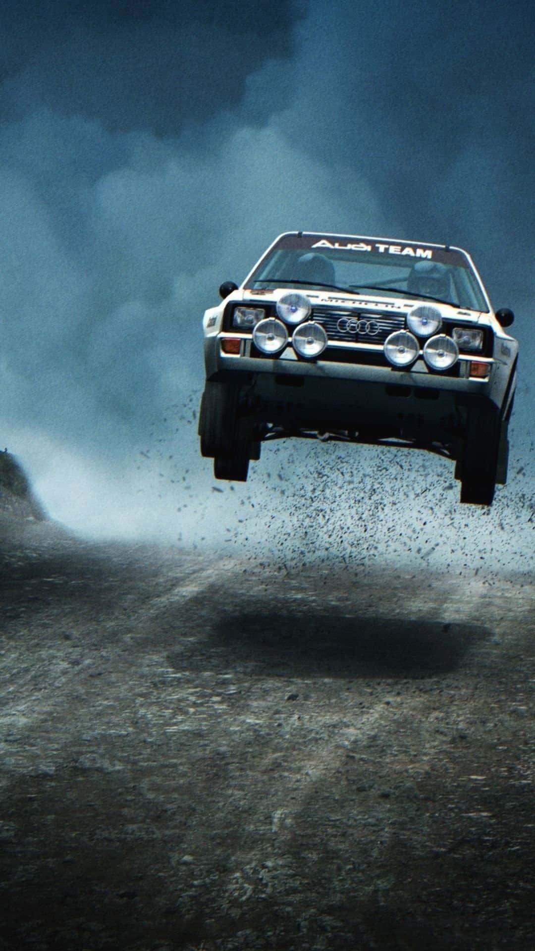 Classic Car Dirt Rally Iphone Background