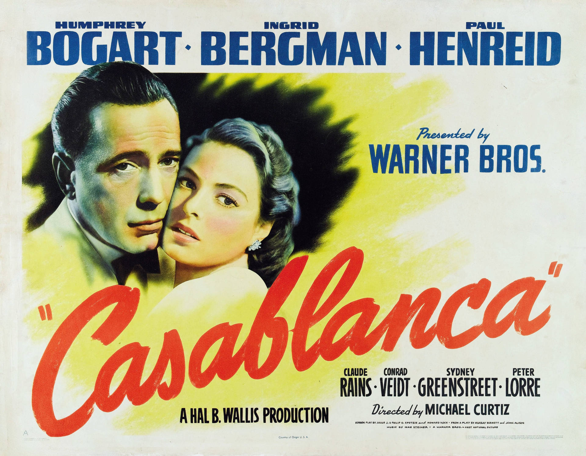 Classic Casablanca Movie