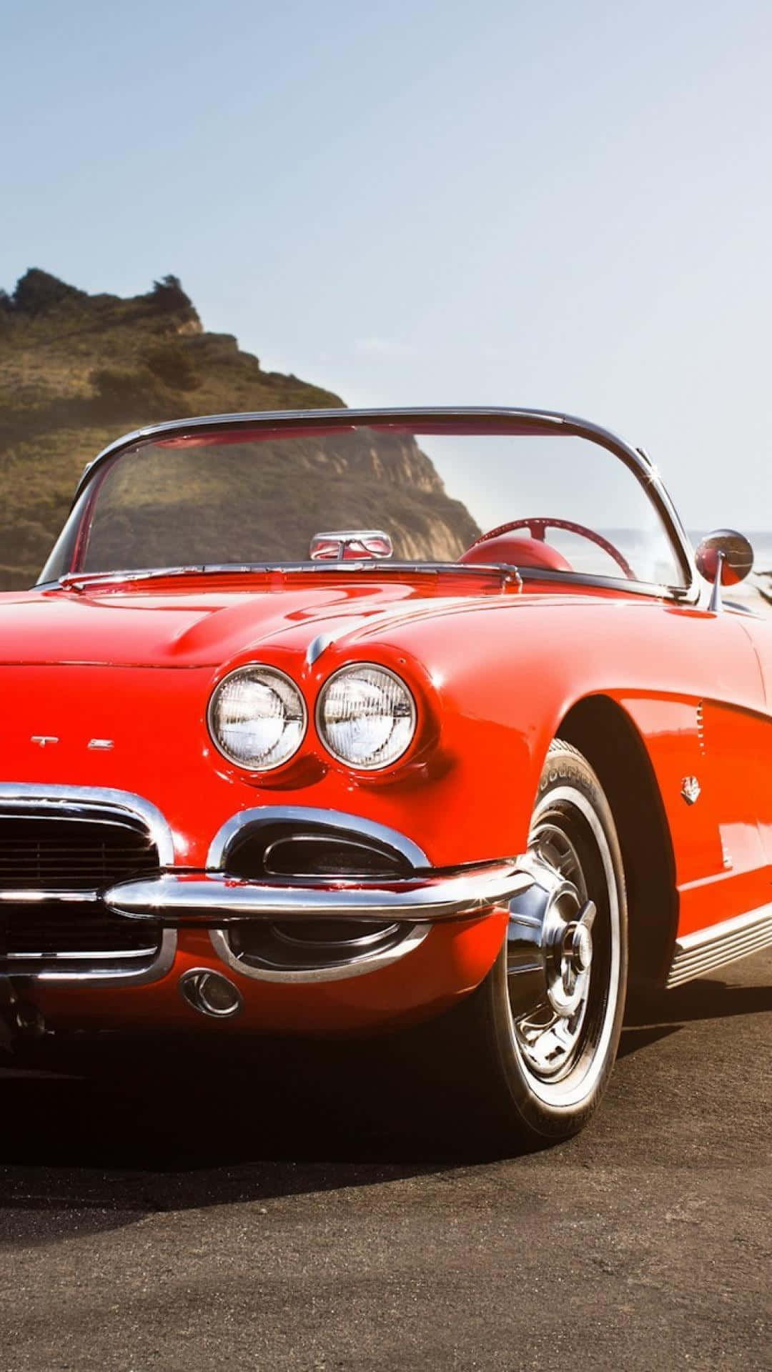 Classic Chevrolet Corvette Car Iphone