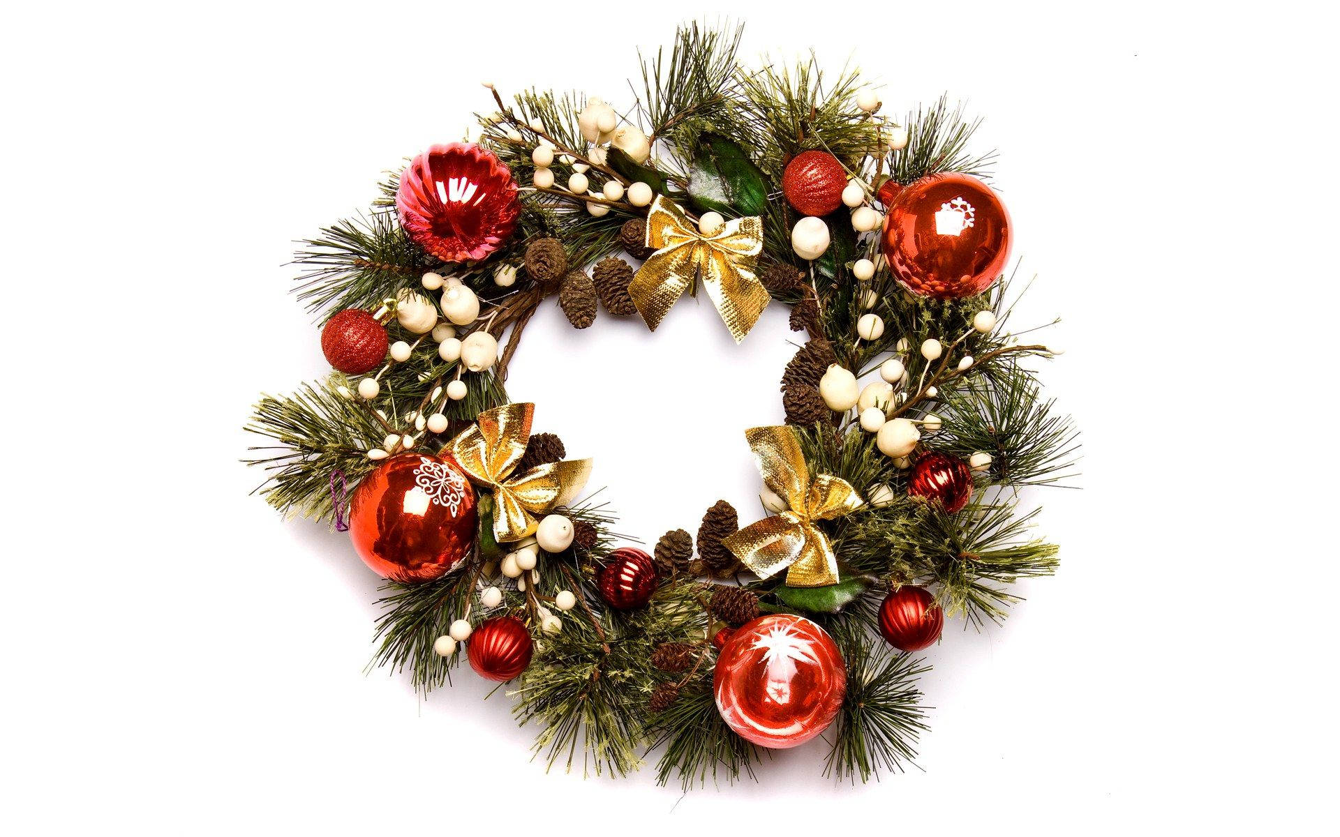 Classic Christmas Festive Wreath