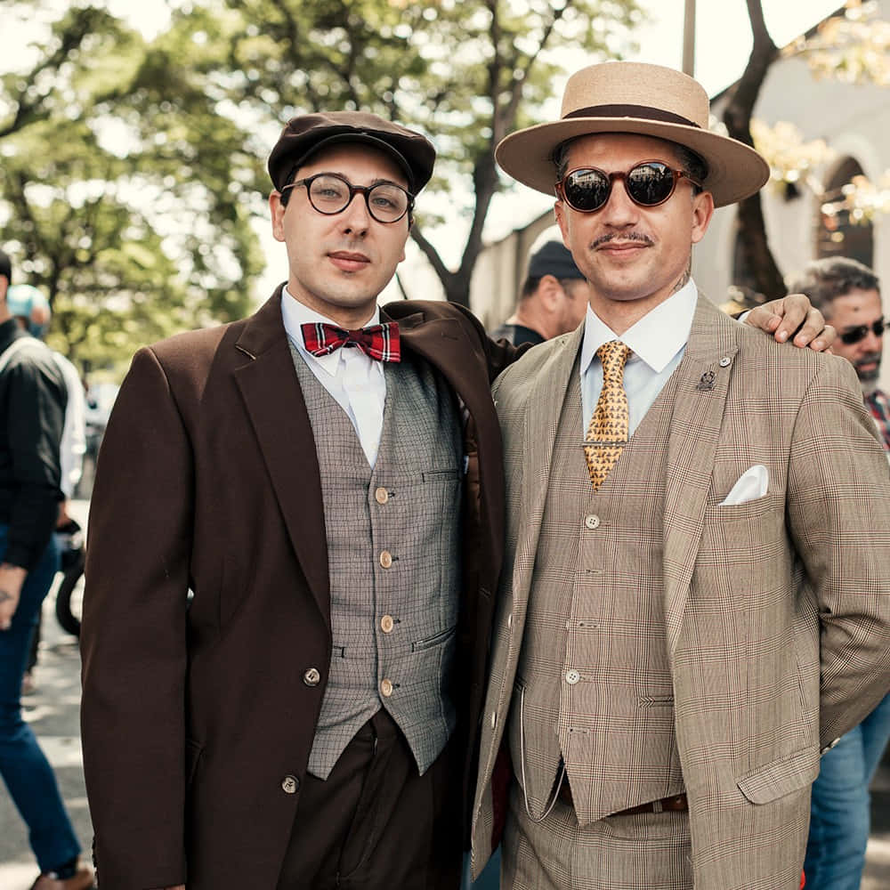 Classic Dapper Look Background