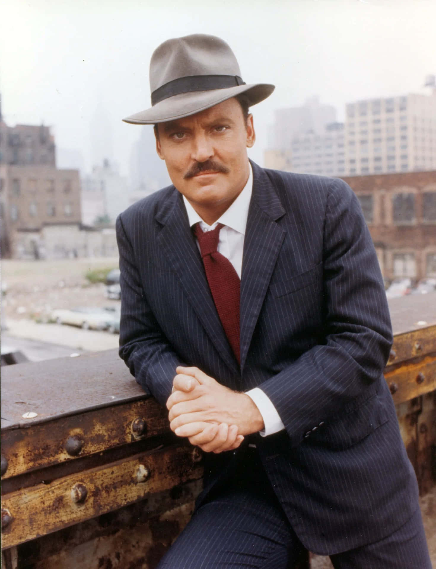 Classic Detective Look Stacy Keach