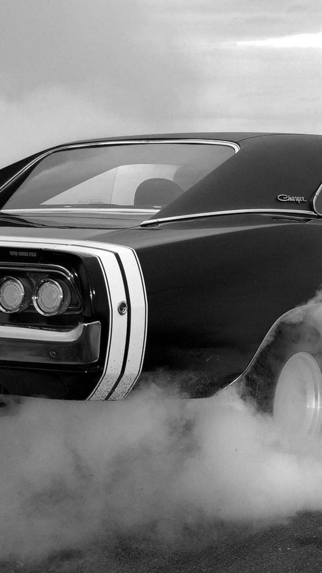Classic Dodge Car Iphone Background