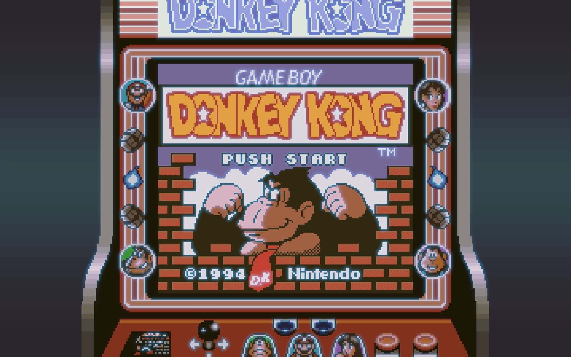 Classic Donkey Kong: Climbing Heights And Beating Barrels