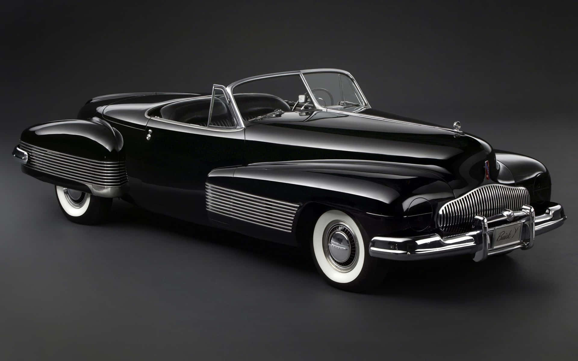 Classic Elegance - A Stunning Buick Y-job Vintage Car Background