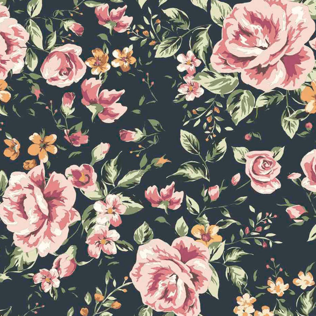 Classic Floral Pattern Background