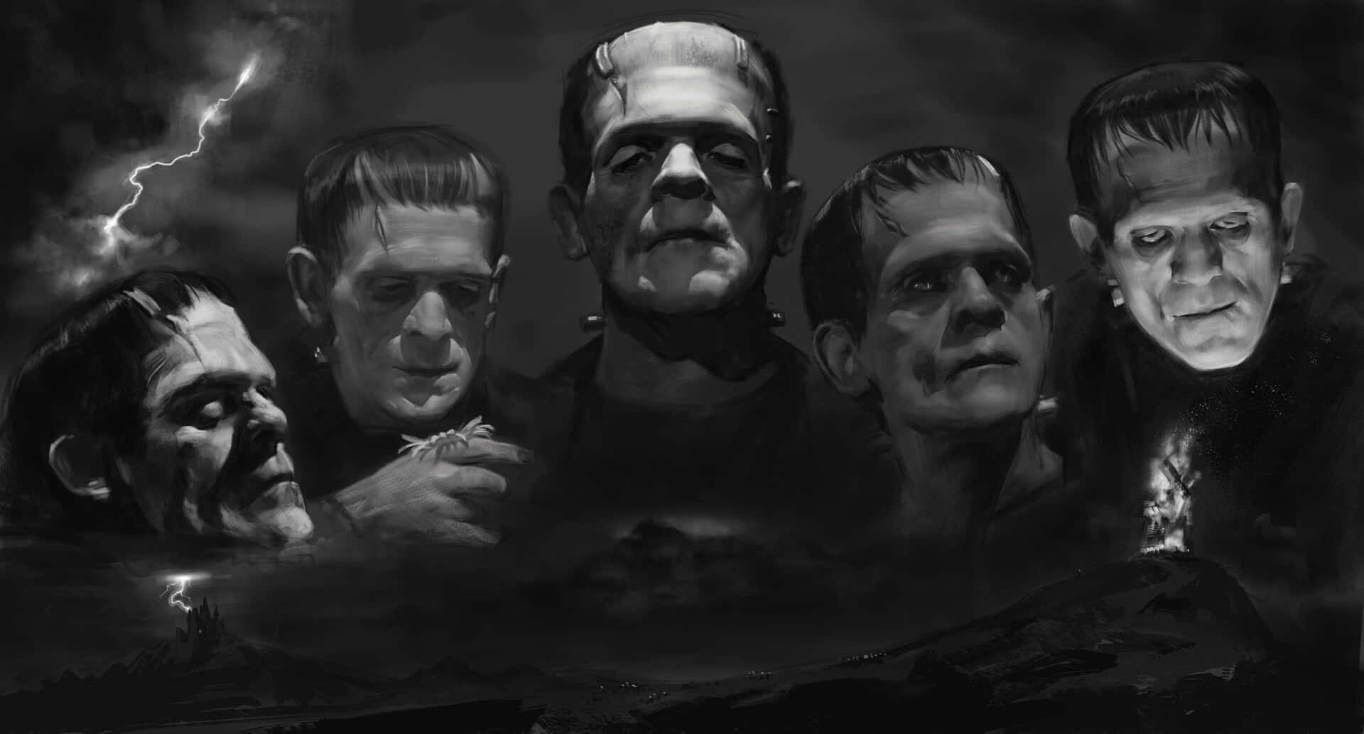 Classic Frankenstein Universal Monsters Background