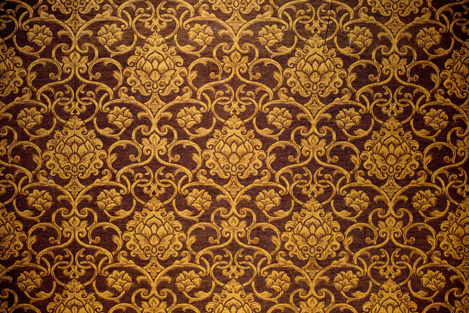 Classic Gold And Bronze Pattern Background