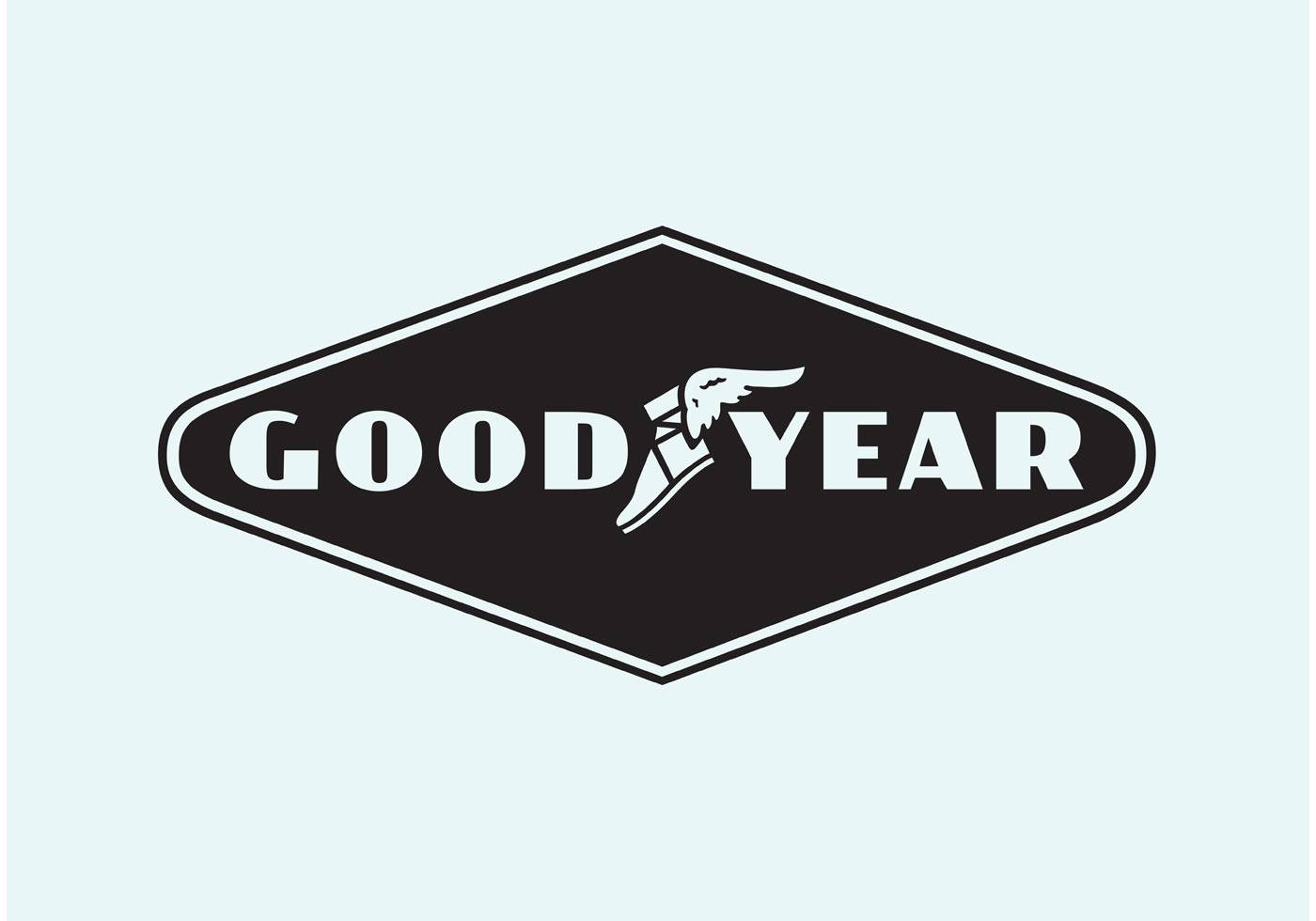 Classic Goodyear Logo Background