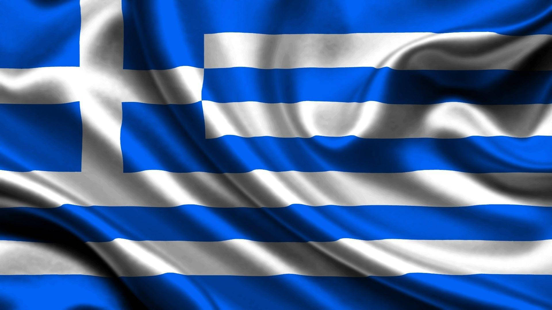Classic Greek Flag Background