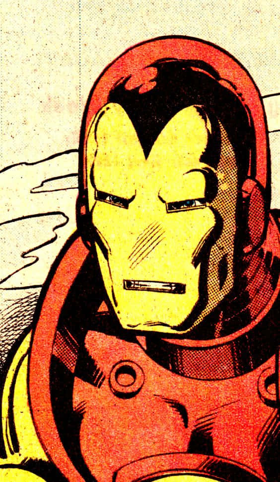 Classic Iron Man, A Symbol Of Strength And Resilience. Background
