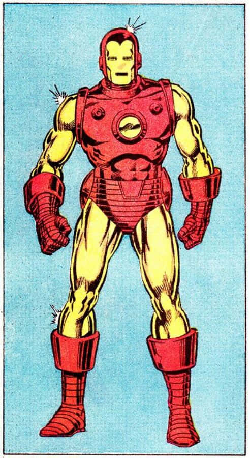 Classic Iron Man In Action