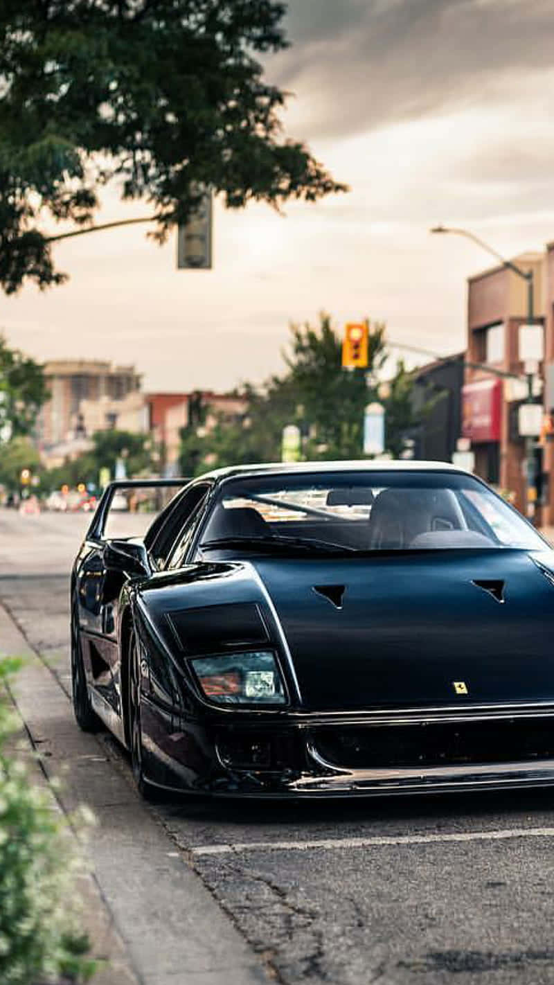 Classic Italian Craftsmanship - A Striking Vintage Ferrari