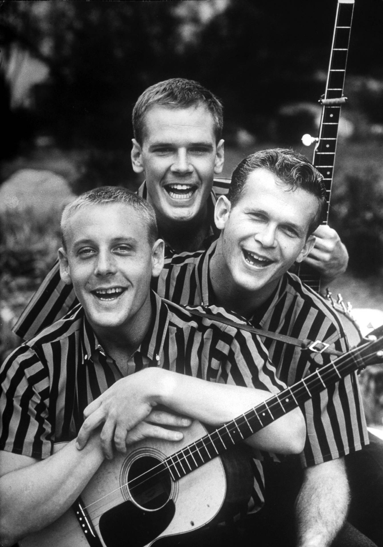 Classic Life Magazine Cover Featuring The Kingston Trio, 1959 Background