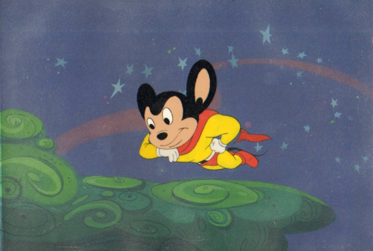 Classic Mighty Mouse Background