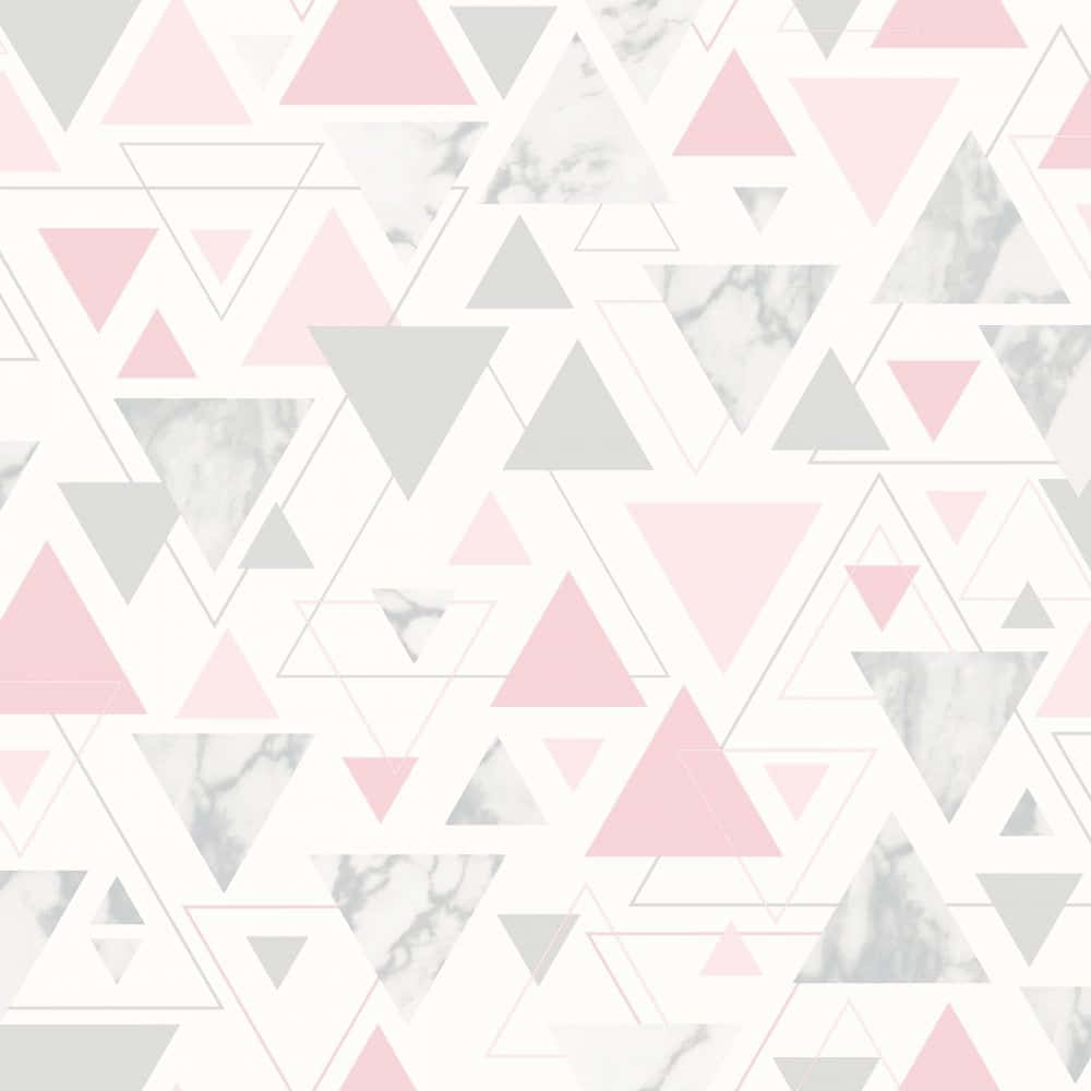Classic Modern Combination - Grey And Pink Background