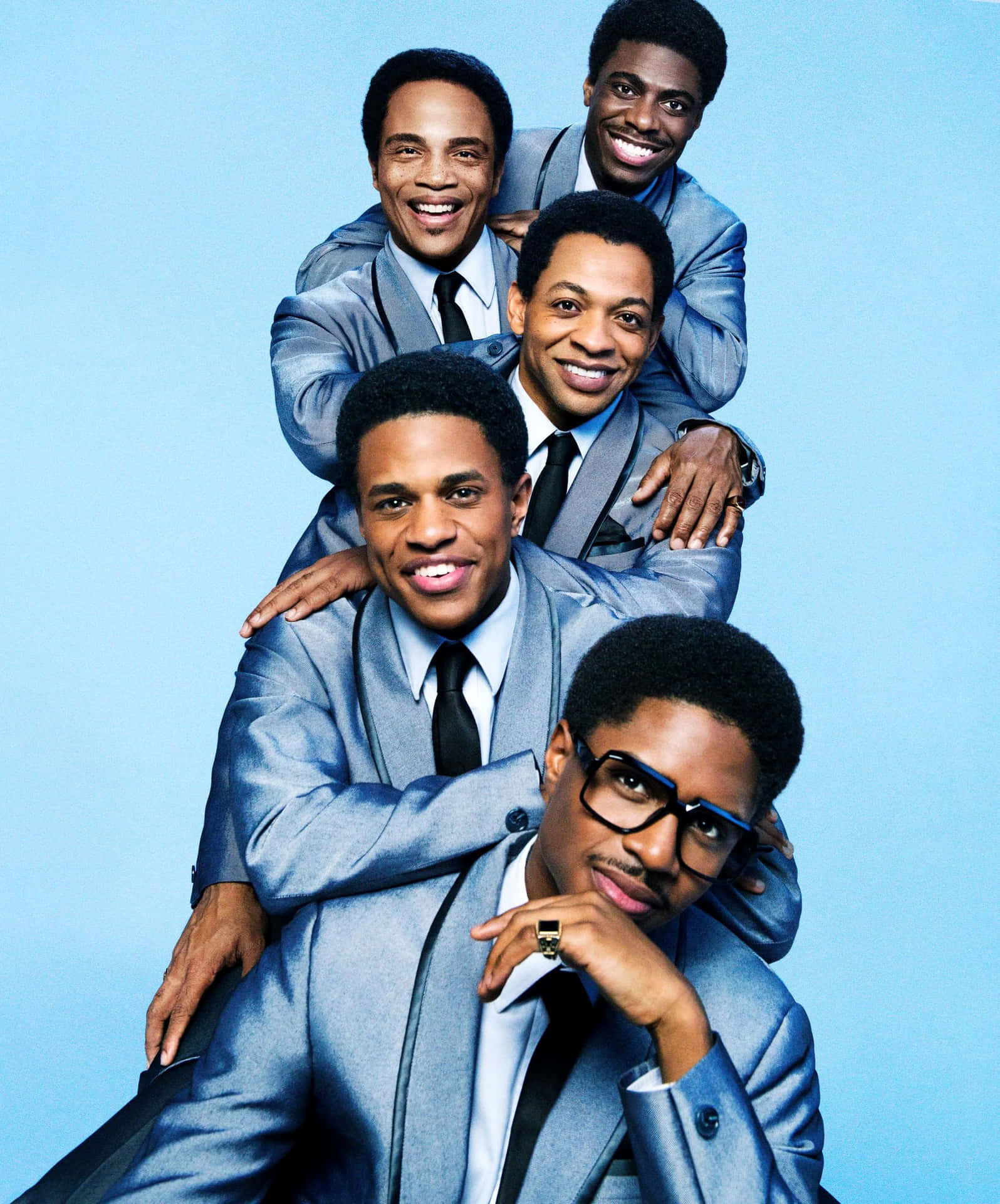 Classic Motown Group Portrait Background