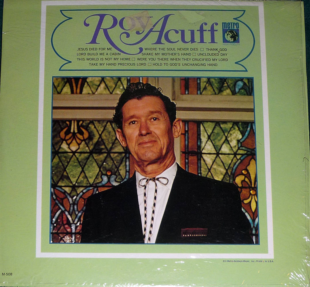 Classic Music Icon Roy Acuff With His Smokey Mountain Boys Team Background