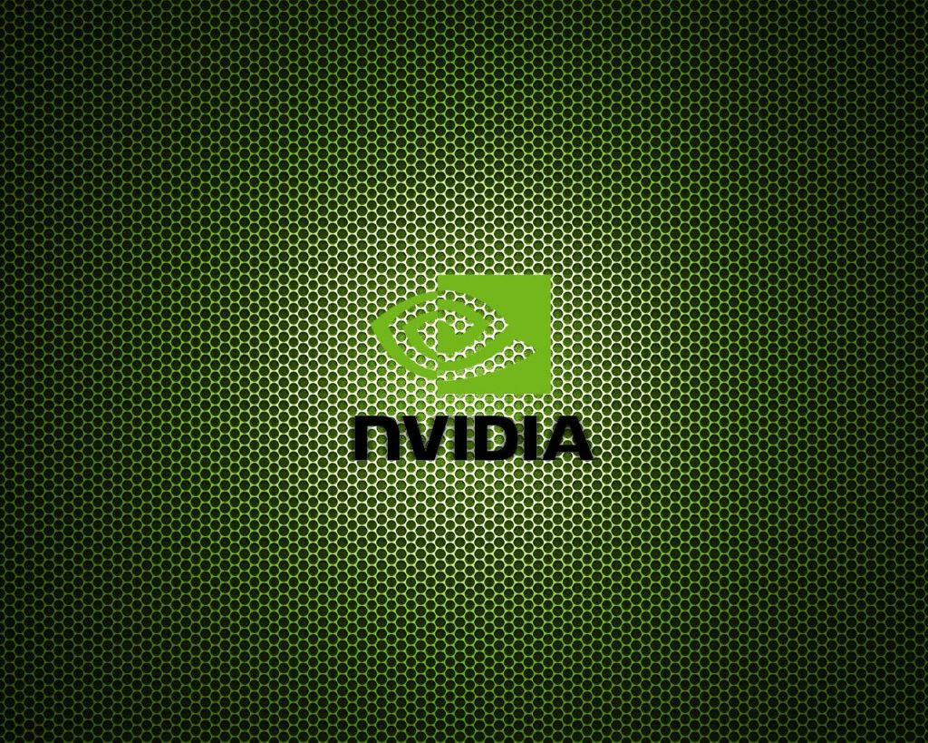 Classic Nvidia Eye Logo Background
