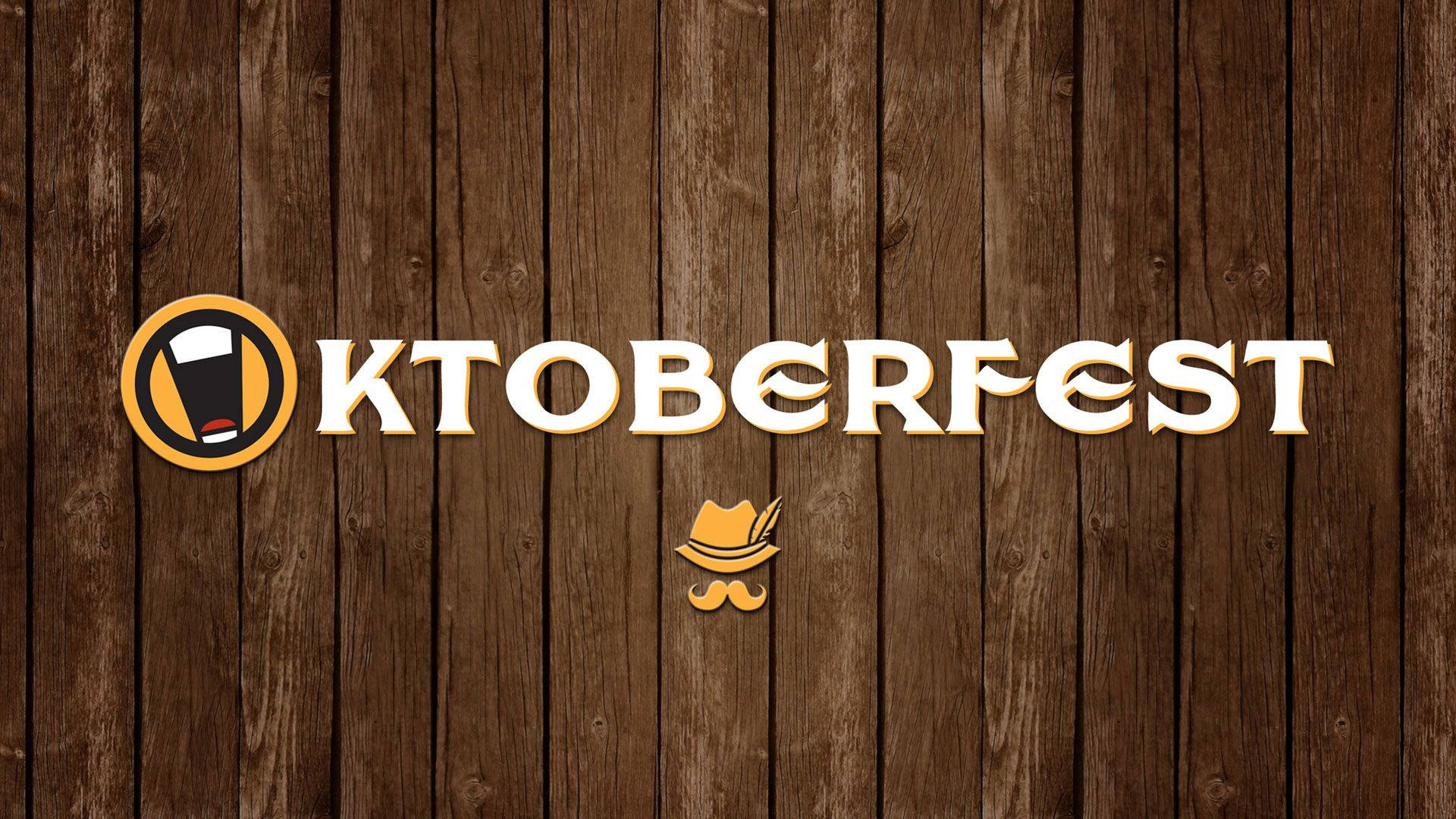 Classic Oktoberfest Banner Background