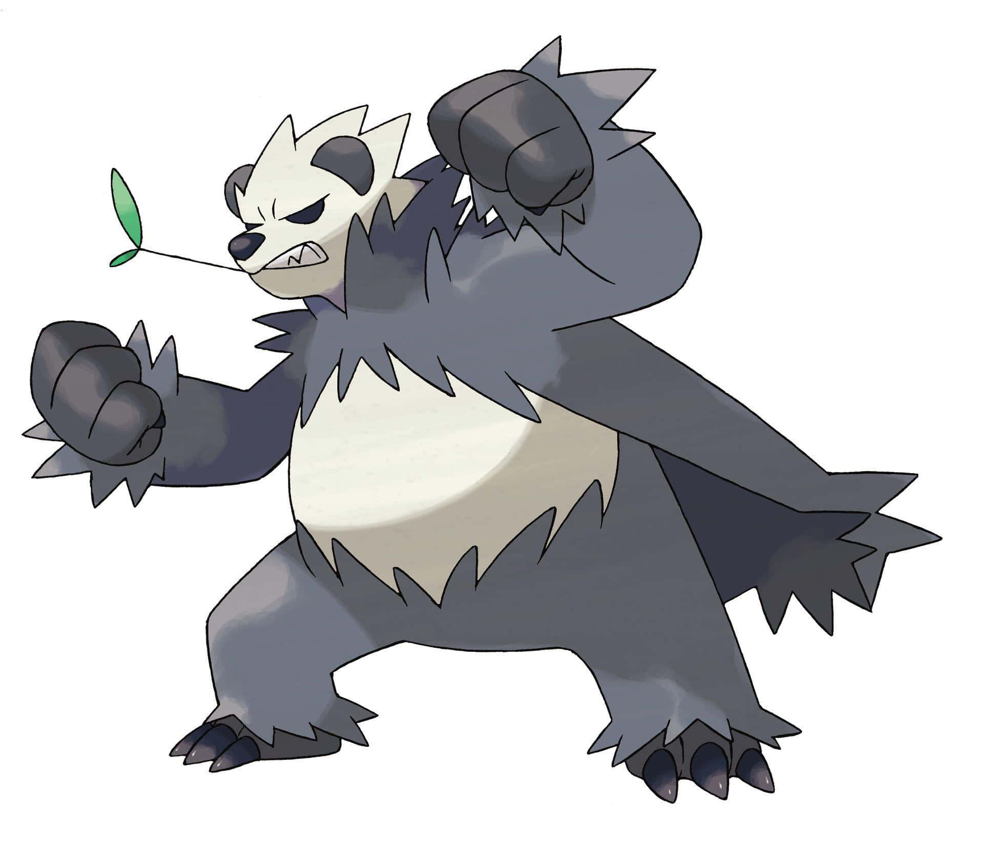 Classic Pangoro On White Background Background
